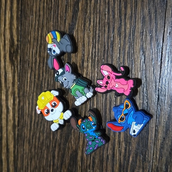 🎁Croc Jibbitz Charms Lot Stitch, Paw Patrol - Picture 1 of 1